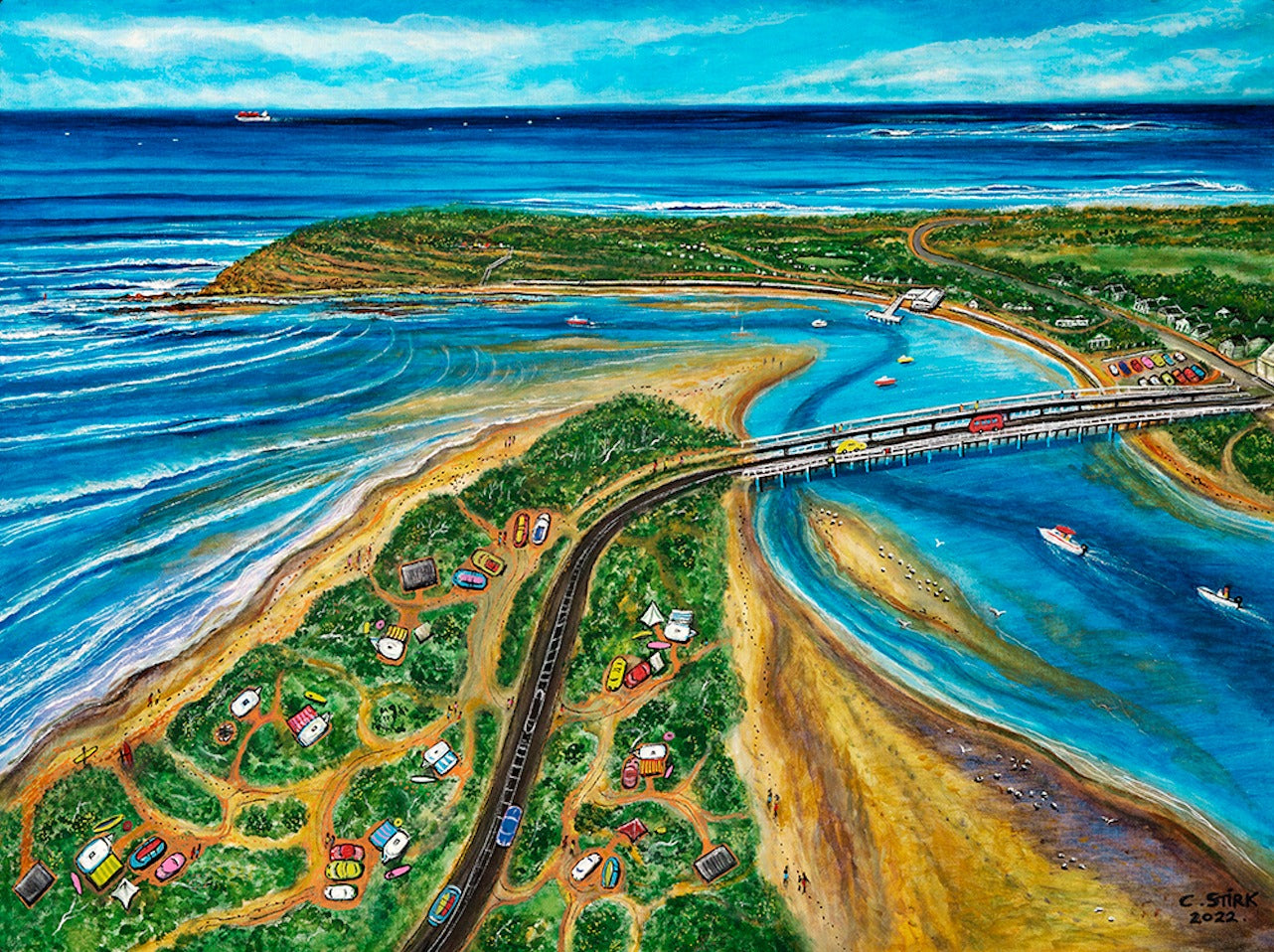 Summer Dayz (Chris Stirk Art)