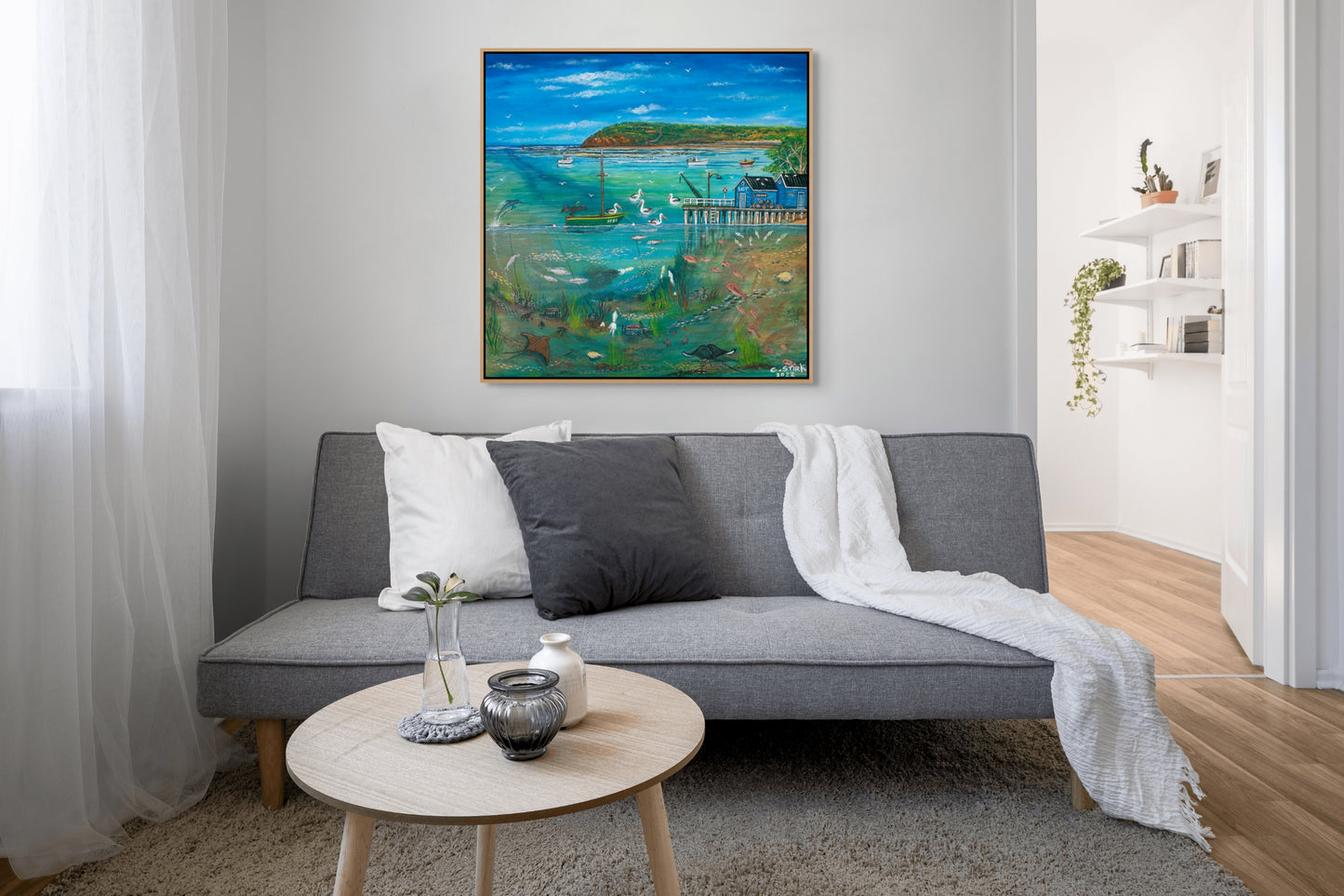 Below the Barwon (Chris Stirk Art)
