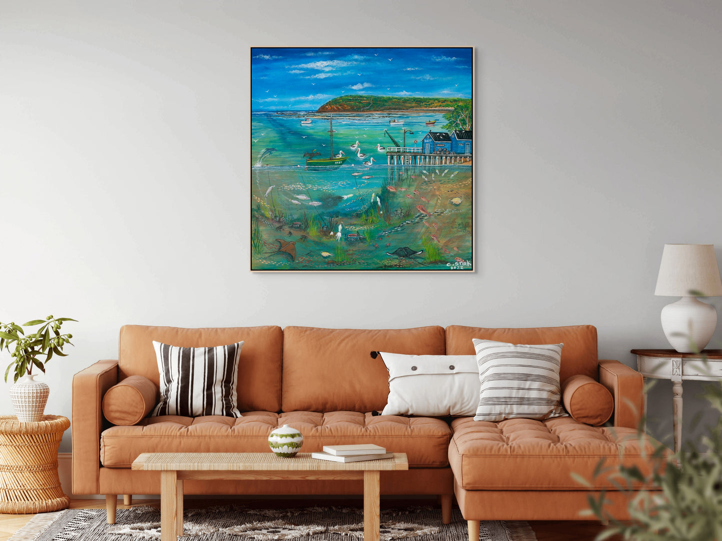 Below the Barwon (Chris Stirk Art)