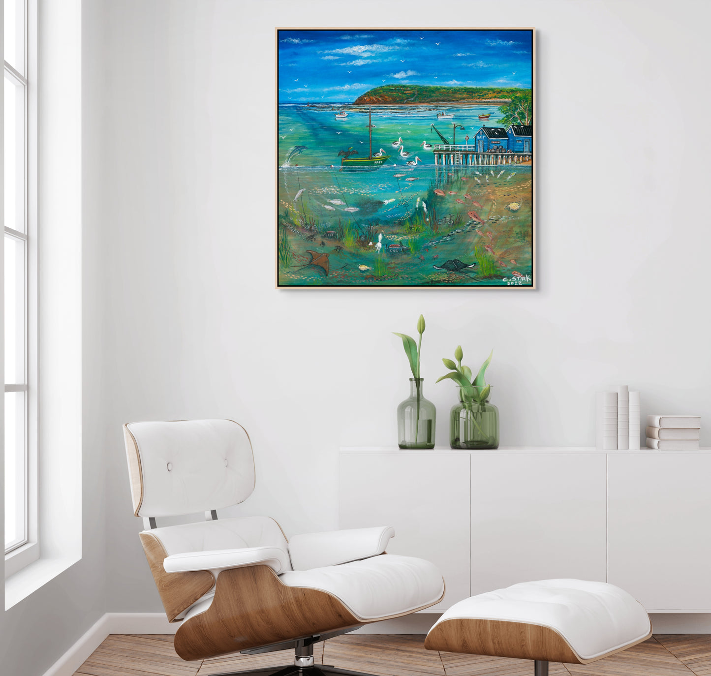 Below the Barwon (Chris Stirk Art)