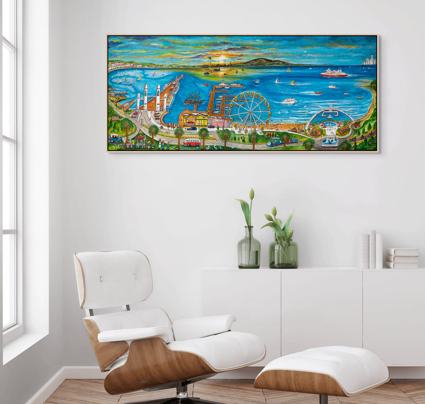 Eastern Beach (Chris Stirk Art)