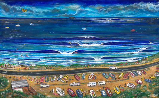 Beacon - 13th Beach   (Chris Stirk Art)