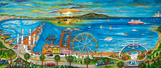 Eastern Beach   (Chris Stirk Art)